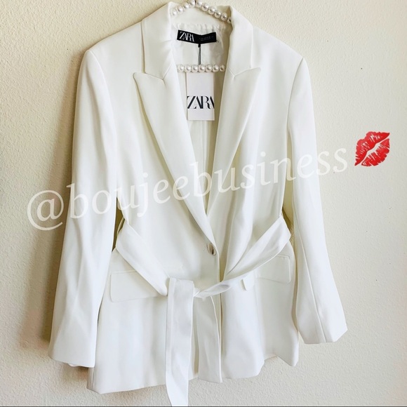 ZARA BNWT Belted Blazer - Picture 12 of 12